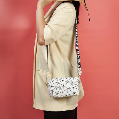 Yogodlns Laser-Chic Satchel – Trendy Square Crossbody for Women ART : 26