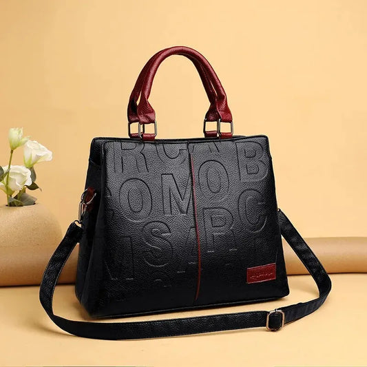 The Capsule Courier – Spacious PU Leather Crossbody ART : 28