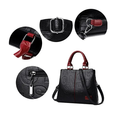 The Capsule Courier – Spacious PU Leather Crossbody ART : 28
