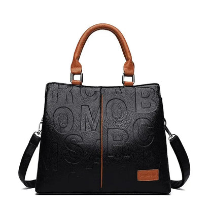 The Capsule Courier – Spacious PU Leather Crossbody ART : 28