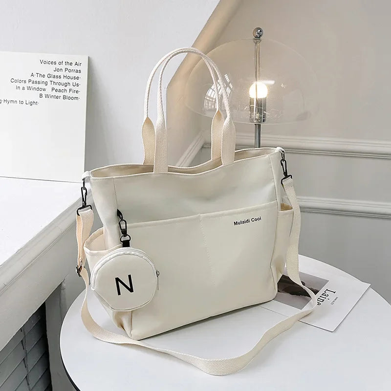 Japanese Canvas Crossbody Bag for Women ART : 9