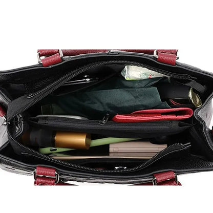 The Capsule Courier – Spacious PU Leather Crossbody ART : 28