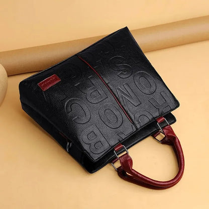 The Capsule Courier – Spacious PU Leather Crossbody ART : 28
