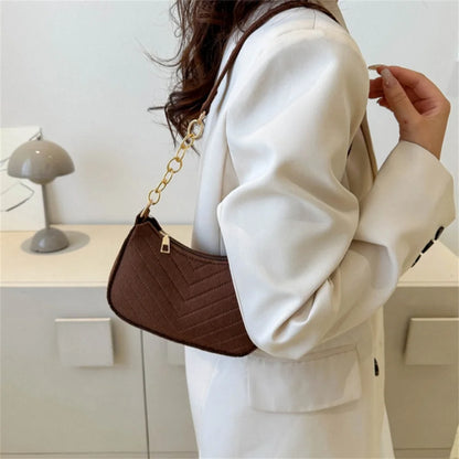Women's Retro Felt Crossbody Bag – Casual Shoulder Purse ART : 12