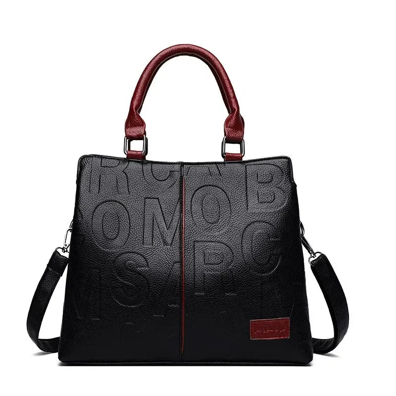 The Capsule Courier – Spacious PU Leather Crossbody ART : 28