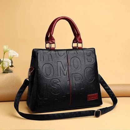 The Capsule Courier – Spacious PU Leather Crossbody ART : 28