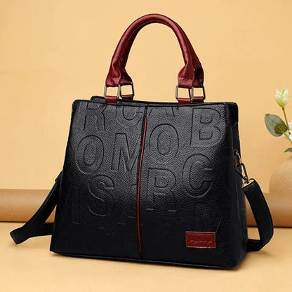 The Capsule Courier – Spacious PU Leather Crossbody ART : 28